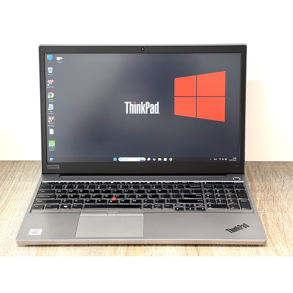 Б/в Lenovo ThinkPad E15 i7-10510U / 16ГБ / 512ГБ SSD / 15.6